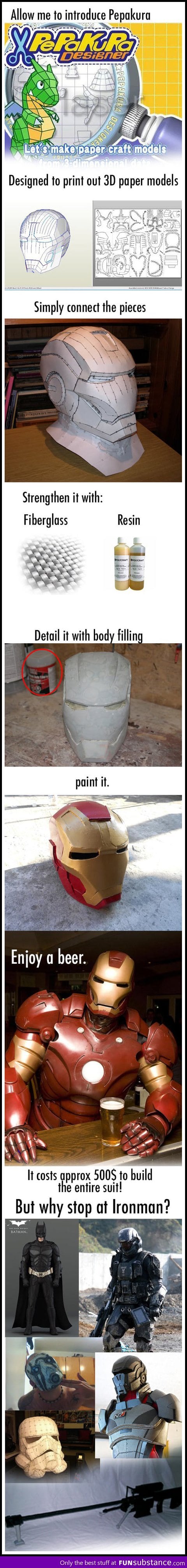 Make your own Iron Man suit