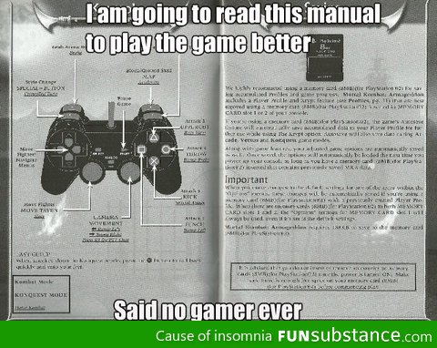 Game manuals