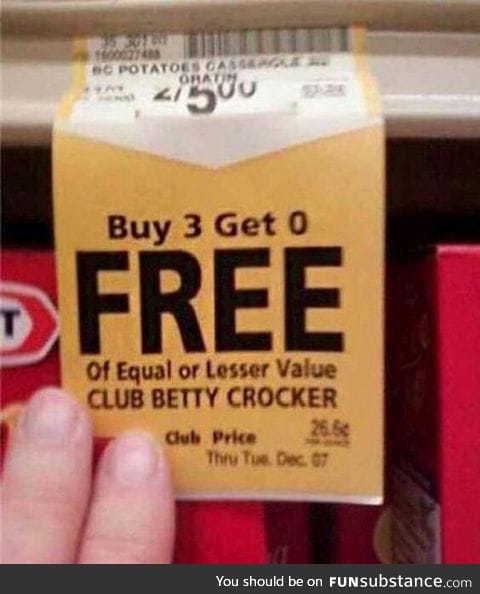What a bargain!