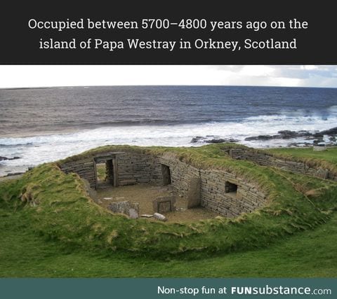 The oldest preserved stone house in northern Europe