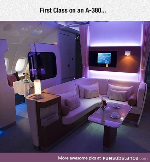 Now that is what I call first class