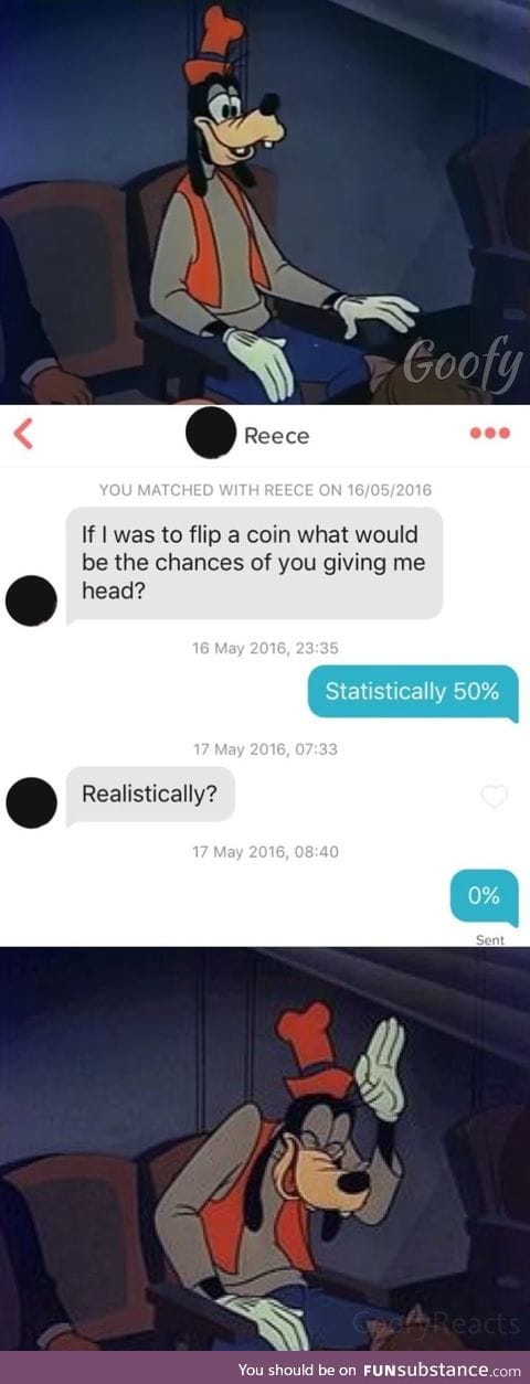 Chance of getting head