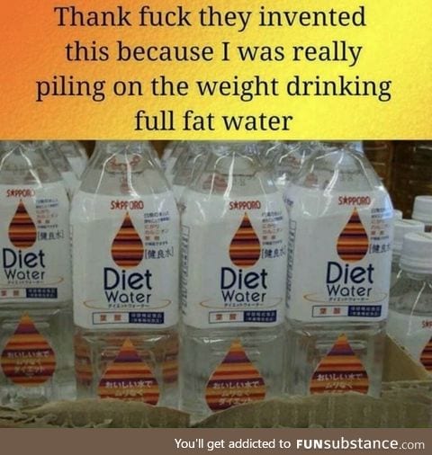 Diet water