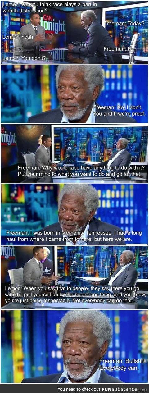 Motivation from morgan freeman