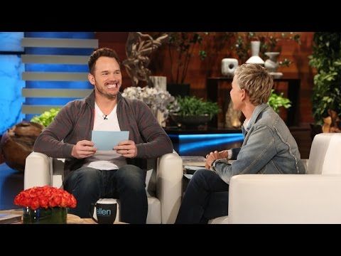 Chris Pratt hilarious moment on Ellen