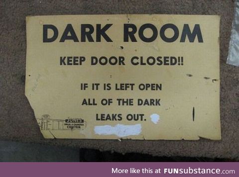 Keep door closed