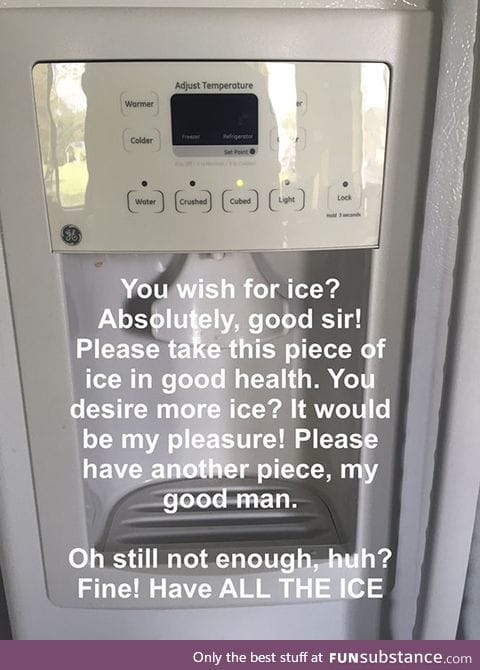 The ice maker truth