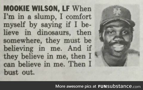 Words of wisdom and inspiration from former Mets OF Mookie Wilson