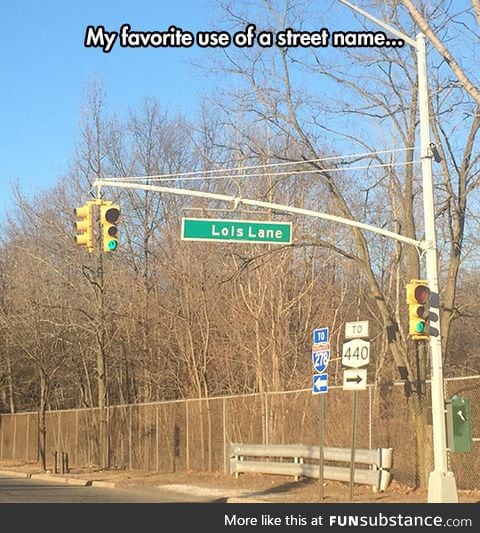 Favorite street name