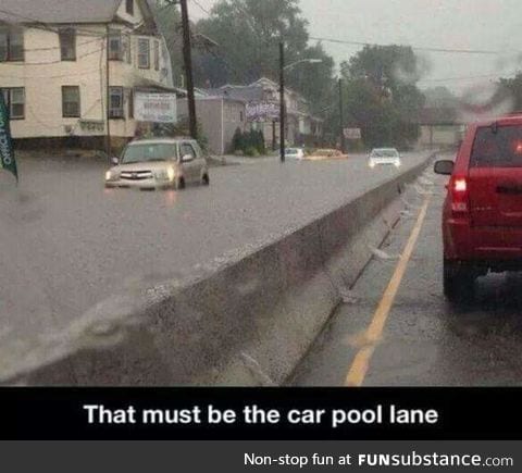 Now that's a carpool lane