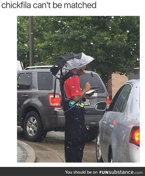 Stroller meets umbrella