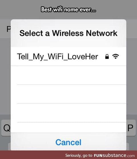 Clever wifi name