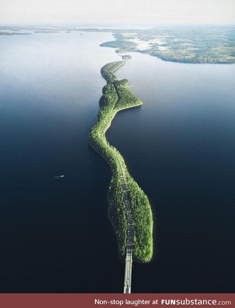 Pulkkilanharju bridge, finland