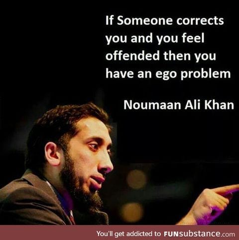 Wise words from nouman ali khan