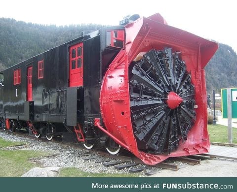 Snow removal train, skagway, alaska