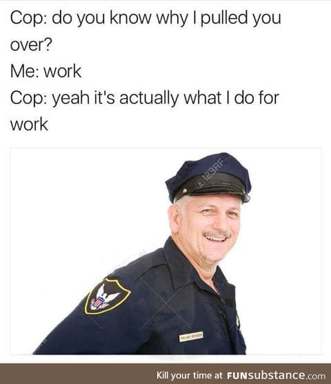 Classic police meme