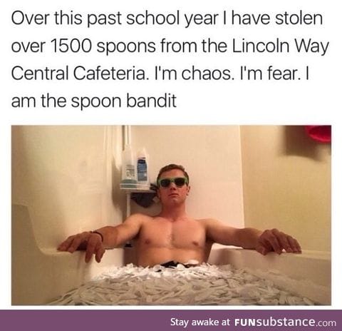 The notorious spoon thief