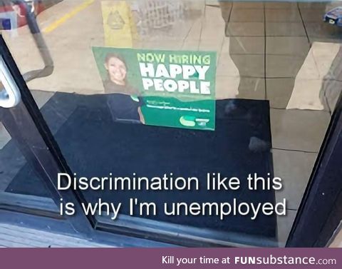 End the discrimination