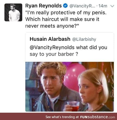 Take a bow Ryan Reynolds