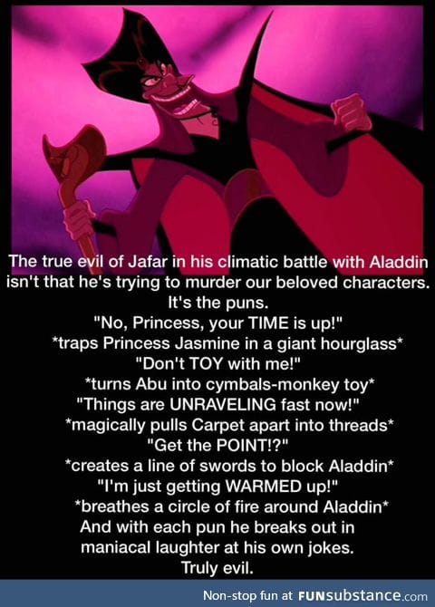 Jafar's true evil