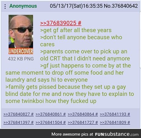 Anons parents are caring