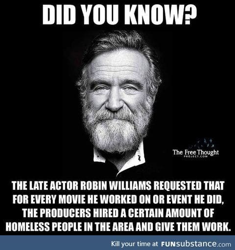Robin Williams was a good man