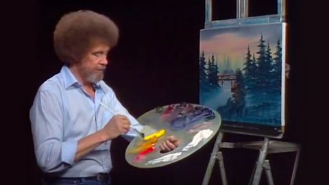 I haven't posted a Bob Ross video in some time,so here ya go