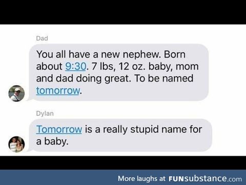 How to not to name your baby 101