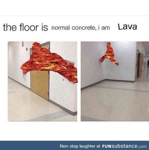 The floor is...