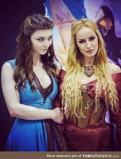 Impressive Margaery and Cersei Cosplay