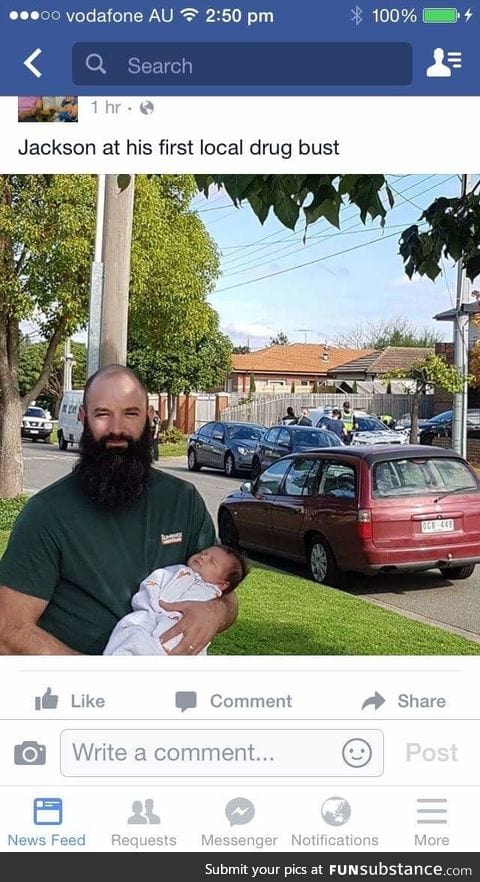 Proud moment for this father