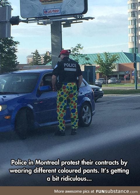 The real fashion police