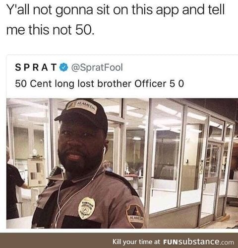 50 Cent long lost brother