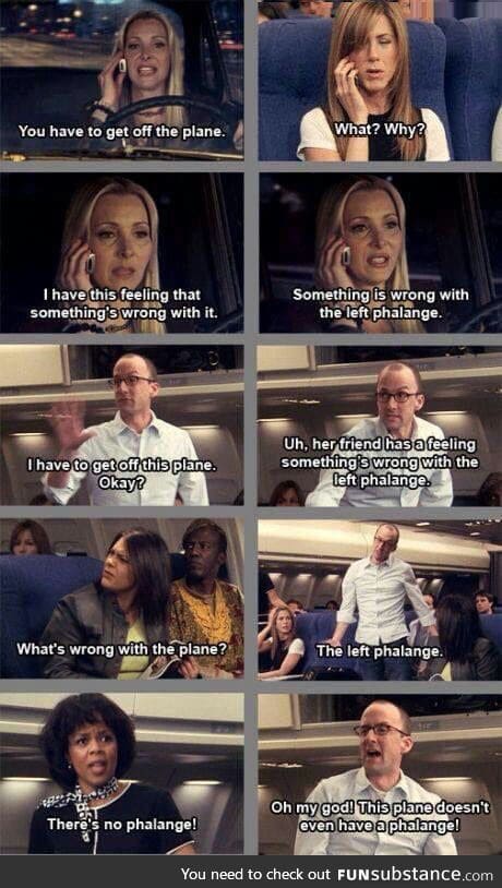 The plane doesn't have a phalange!!!