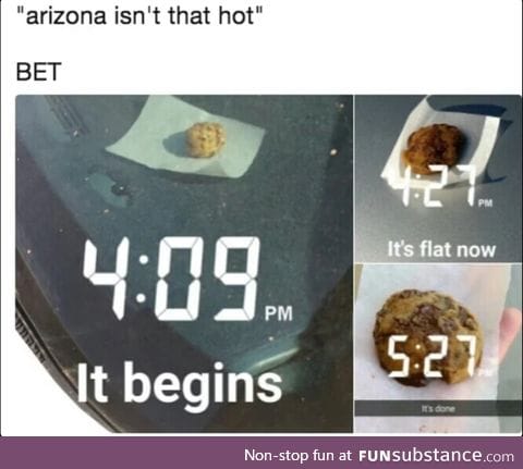 How hot Arizona is