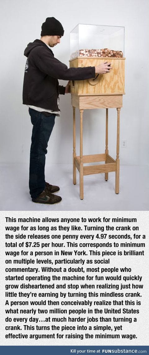 The brilliant minimum wage machine