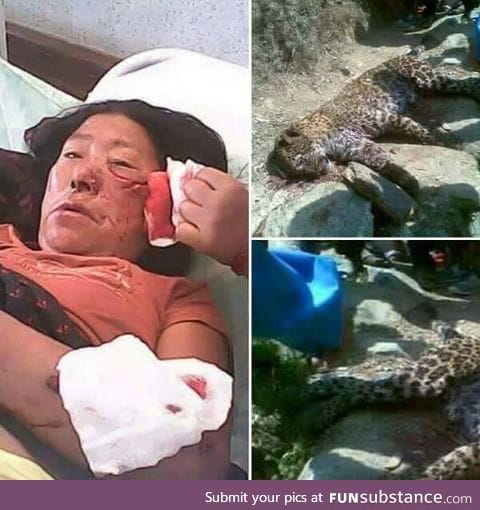 This woman from Nepal fought and killed a leopard to save her son