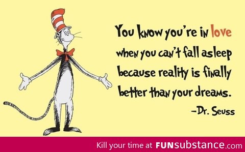 Love according to Dr Seuss