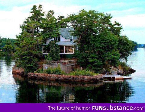 A home on your own island