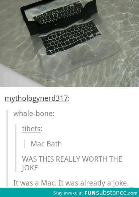 Good Mac joke