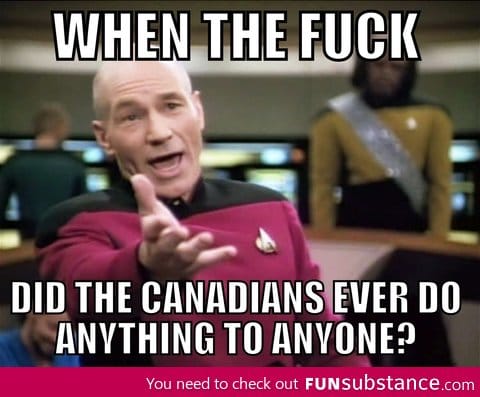When I heard about the terrorist threat in Canada