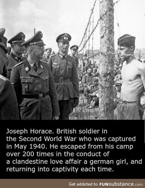 Heinrich Himmler met a real badass guy