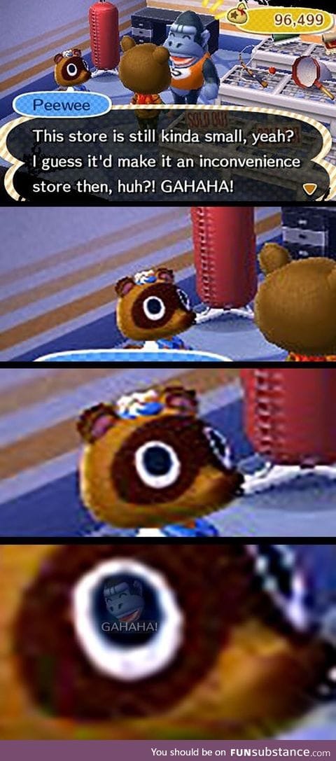 Tom Nook is tired of your sh*t