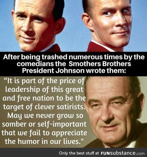 Lesson from LBJ