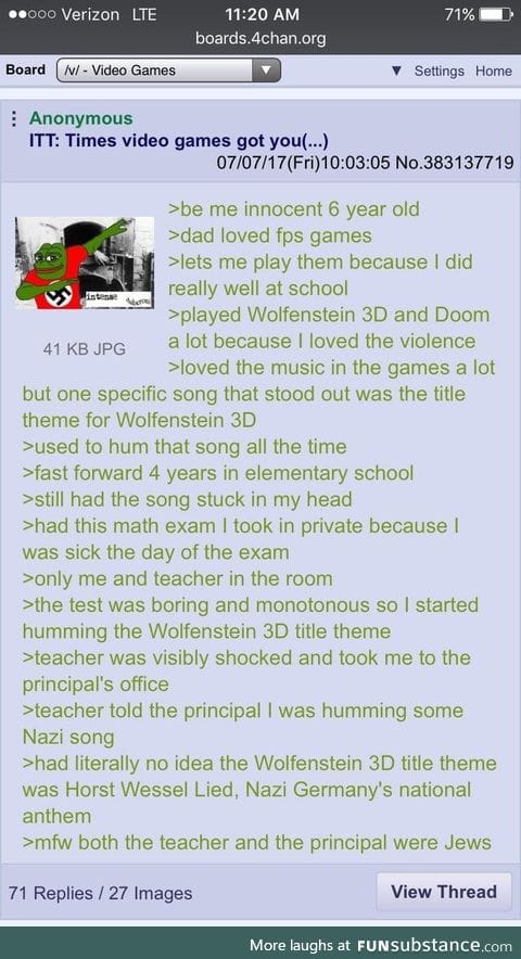 Anon is a neo-nazi