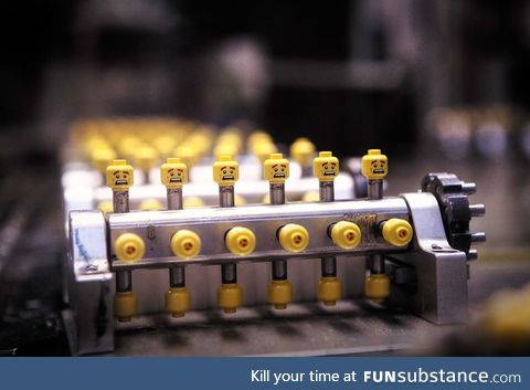 Lego production line
