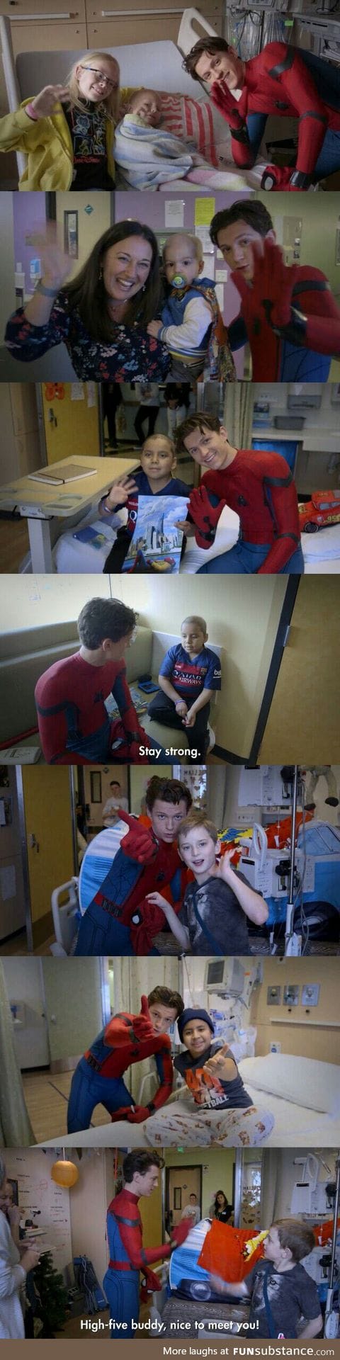 I got more respect for Tom Holland