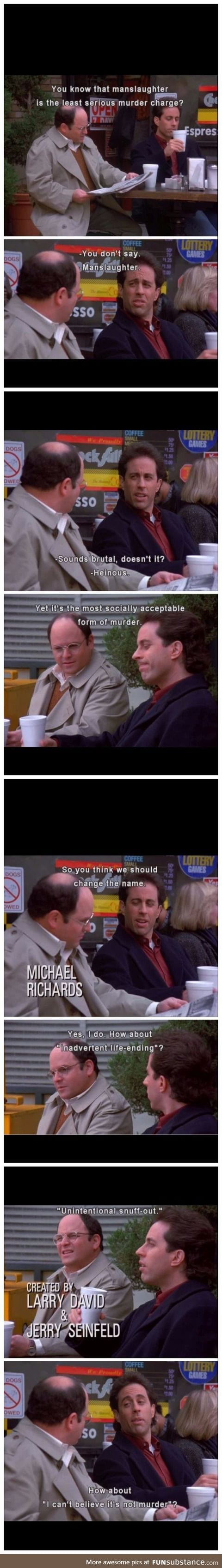 Seinfeld on Manslaughter