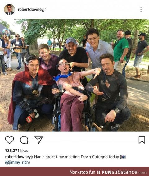 Real heroes don't wear capes except Dr. Strange