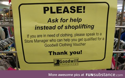 No other Goodwill in my city does this